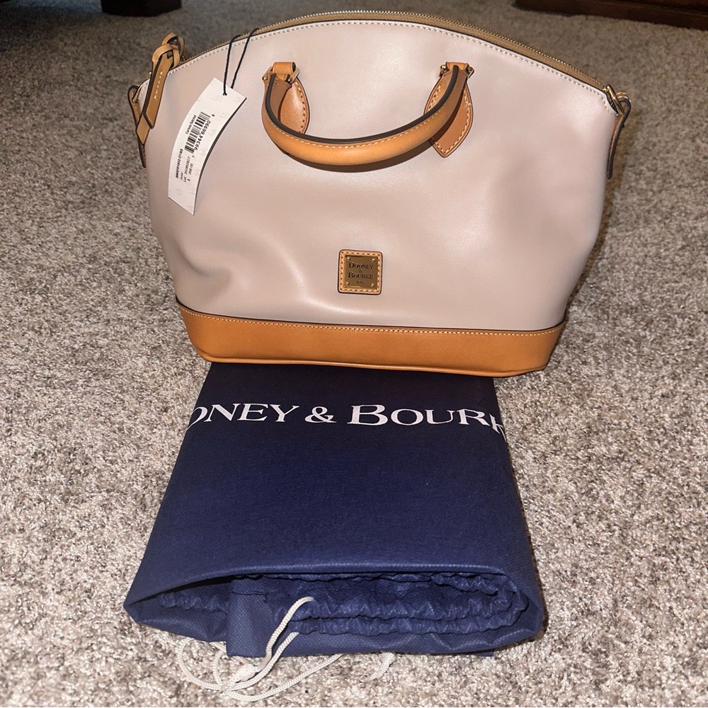 Dooney & Bourke Beige Santchel